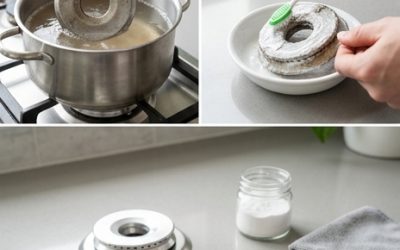 Hoe de branders op uw kookplaat in een paar eenvoudige stappen schoon te maken!