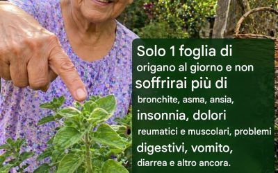 Lo sapevate che una sola foglia di origano può giovare alla salute dei bronchi e alla digestione? Se state leggendo questo articolo, mettete “Mi
