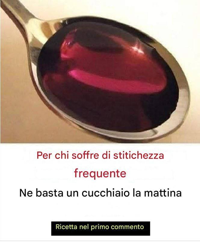 Un cucchiaio e correrai in bagno