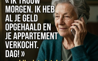Mijn zoon belde: “Mam, ik ga morgen trouwen, ik heb al je geld eruit gehaald en je appartement verkocht. »
