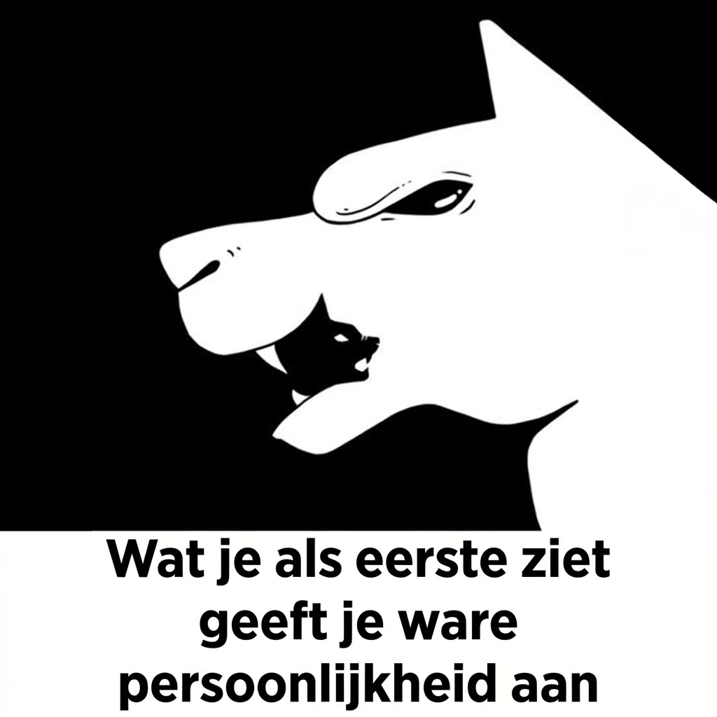 Wat je het eerst ziet, geeft je ware persoonlijkheid aan