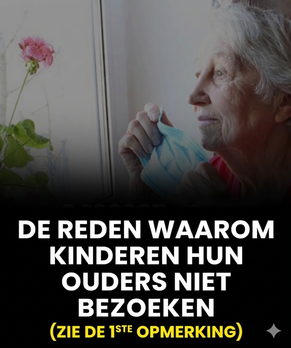 De reden waarom kinderen hun ouders niet meer bezoeken