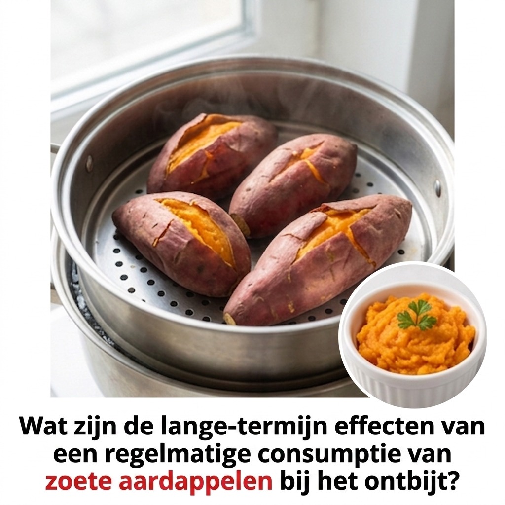 Dit is waarom hij regelmatig zoete aardappelen consumeert als ontbijt