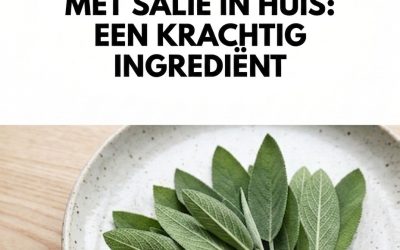 7 dingen die je kunt doen als je thuis salie hebt
