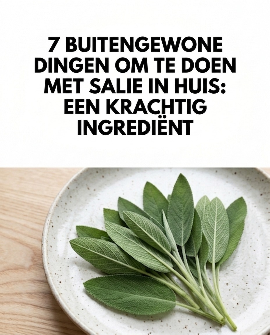 7 dingen die je kunt doen als je thuis salie hebt